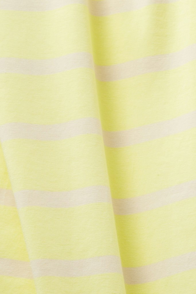 Esprit Damen T-Shirt Ärmelloses T-Shirt im Streifenlook pastel 