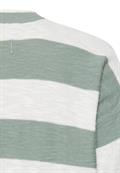 1/2-Arm Shirt aus reiner Baumwolle jade