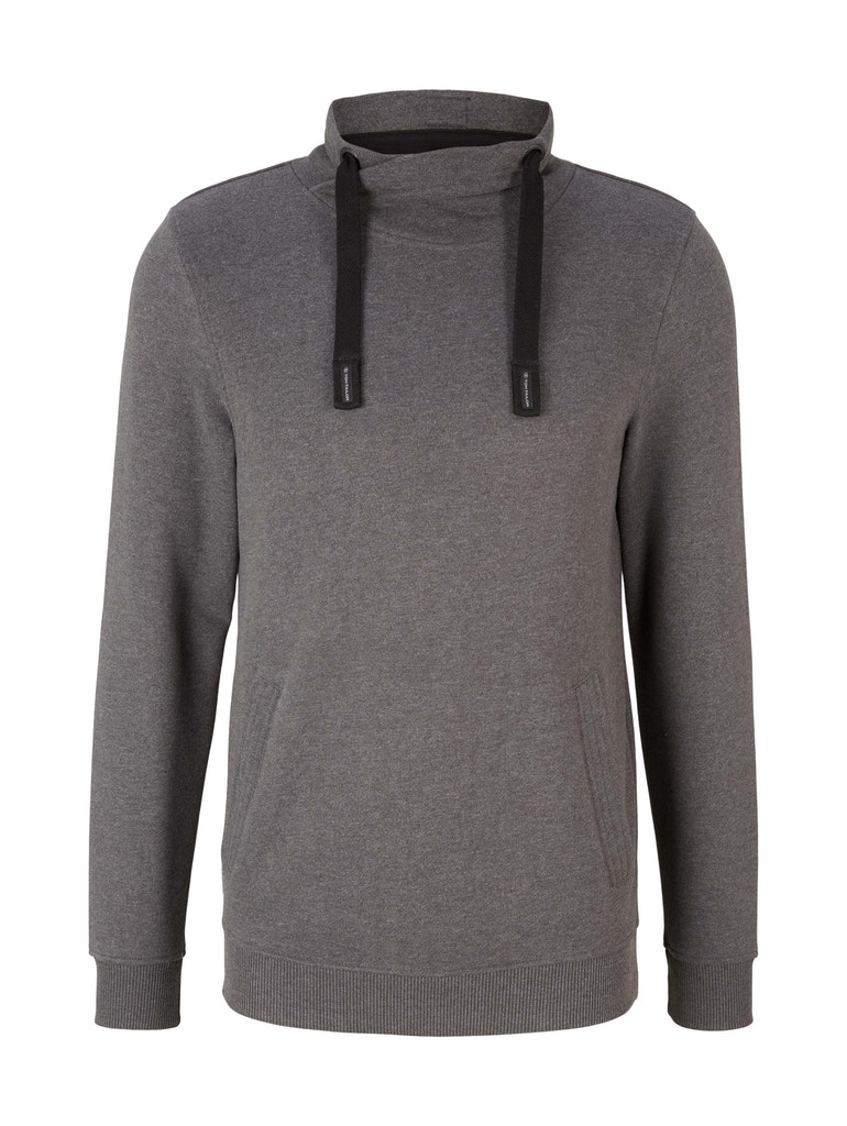 Tom Tailor Herren Pullover 1029111 Anthracite Melange