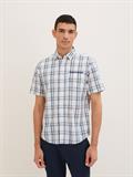 1037066 off white colorful check