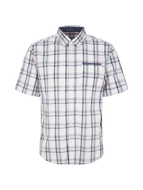 1037066 off white colorful check