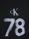 1978 ARTWORK OVERSIZED HOODIE ck black