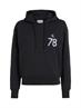 1978 ARTWORK OVERSIZED HOODIE ck black