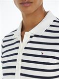 1985 REG PIQUE STRIPE POLO SS breton desert sky-ecru