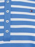 1985 REG PIQUE STRIPE POLO SS breton ecru-blue spell