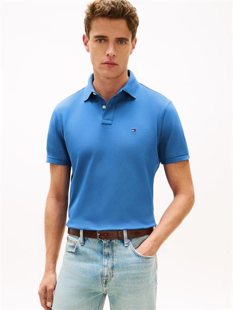 1985 Regular Fit Pique Polo Shirt blue orbit