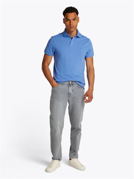 1985 Regular Fit Pique Polo Shirt blue spell