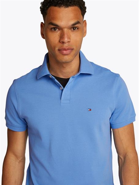1985 Regular Fit Pique Polo Shirt blue spell