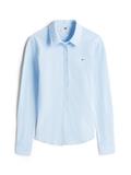 1985 SLIM PIQUE BTN DOWN LS ithaca stp- vessel blue