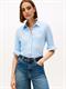 1985 SLIM PIQUE BTN DOWN LS ithaca stp- vessel blue