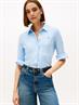 1985 SLIM PIQUE BTN DOWN LS ithaca stp- vessel blue