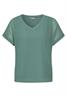 2 in 1 Chiffon-T-Shirt seafoam green