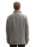 2-in-1 Jacke mit Wolle steel grey wool twill