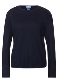 2 in 1 Langarmshirt deep blue