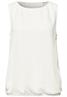 2-in-1 Mesh-Top mit U-Boot-Ausschnitt off white