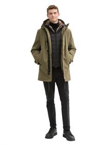 2-in-1 Parka jungle soil green