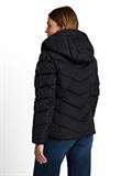 2-in-1 Puffer-Jacke mit abnehmbarem Einsatz deep black