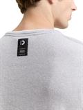 2-in-1 Strickpullover aus Baumwolle light stone grey melange