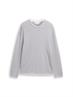 2-in-1 Strickpullover aus Baumwolle light stone grey melange