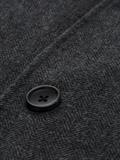2-in-1 Wollmantel mit abnehmbarer Innenjacke dark grey black herringbone