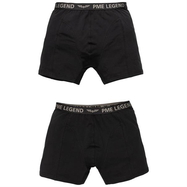 2- pack Boxershorts cotton elastan black