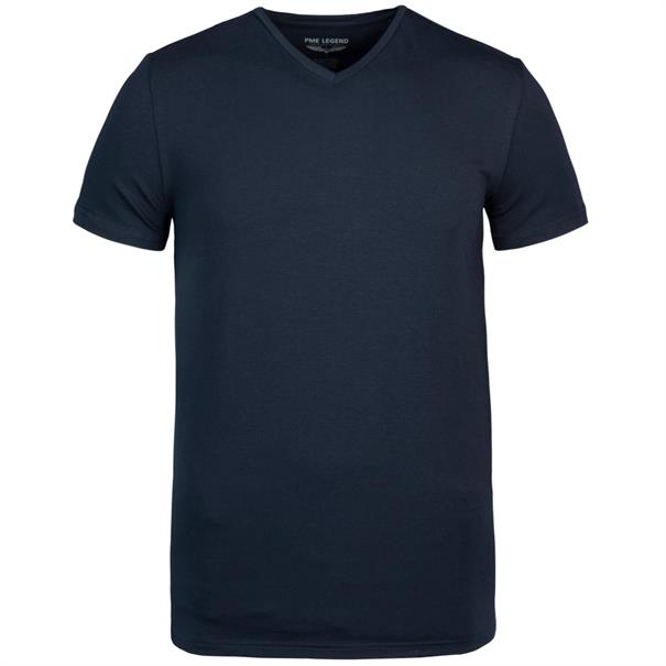 2-pack V-neck basic t-shirt dark sapphire