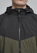 2-Tone Tech Windrunner blk, darkolive