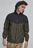 2-Tone Tech Windrunner blk, darkolive