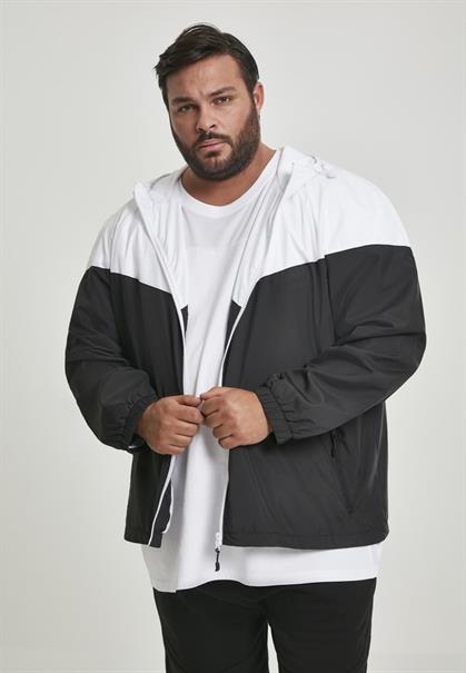 2-Tone Tech Windrunner wht, blk