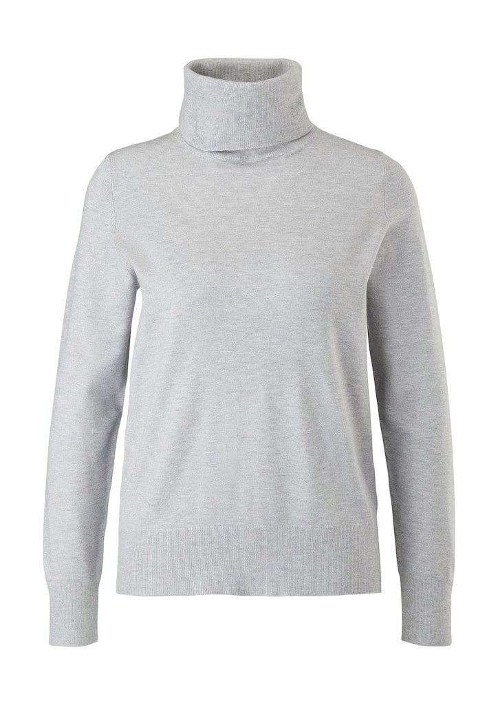 s.Oliver Strickpullover Feinstrickpullover mit Rollkragen günstig online kaufen