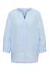 3/4-Arm Bluse aus Leinenmix fresh water blue