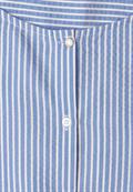 3/4-Arm Bluse in Seersuckerqualität original blue