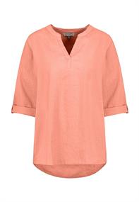 3/4 Arm Bluse shell pink coral