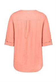 3/4 Arm Bluse shell pink coral