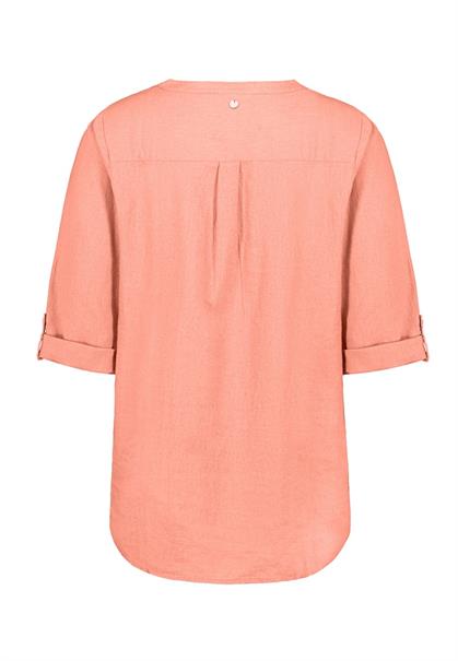 3/4 Arm Bluse shell pink coral