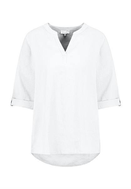 3/4 Arm Bluse white