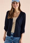 3/4-Arm Jacke in Strick-Optik universal blue