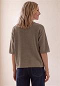 3/4-Arm Pullover mit Rundhals sanded amber mel.