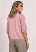 3/4-Arm Pullover mit Rundhals vintage blush mel.