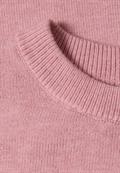 3/4-Arm Pullover mit Rundhals vintage blush mel.
