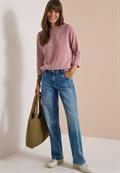 3/4-Arm Shirt aus Cord mit Boat Neck velvet rose