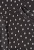 3/4-Arm Shirt aus Mesh mit Print black coffee