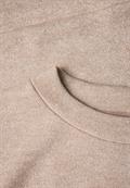 3/4-Arm Shirt im Strick-Look mit Glitzer biscuit sand mel.