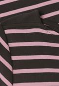 3/4-Arm Shirt mit Boat Neck und Streifen vintage blush