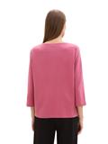 3/4 Arm Shirt mit Struktur pink velvet