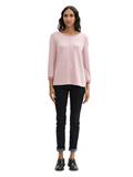 3/4 Arm Sweatshirt pink velvet melange