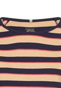 3/4-Arm T-Shirt mit Streifenmuster caramel stripes