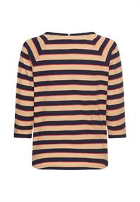 3/4-Arm T-Shirt mit Streifenmuster caramel stripes