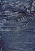3/4 Casual Fit Jeans mid blue used wash