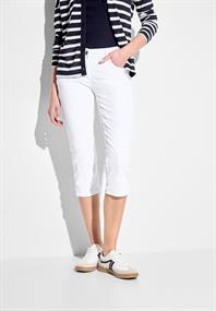 3/4 Casual Fit Jeans white